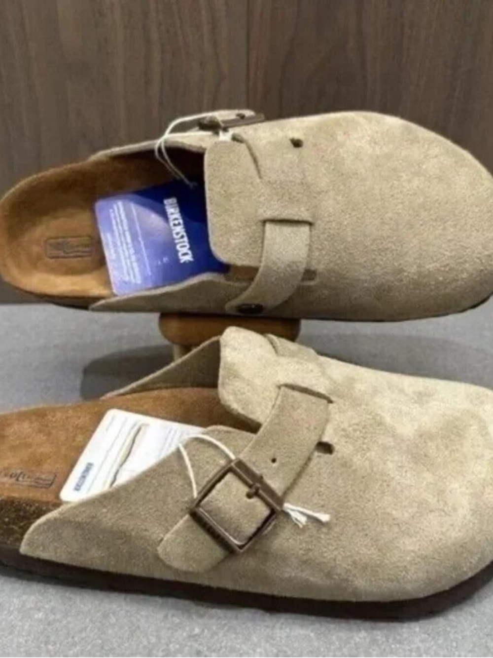 😽😺Birkenstock Women's Beige Suede Loafers